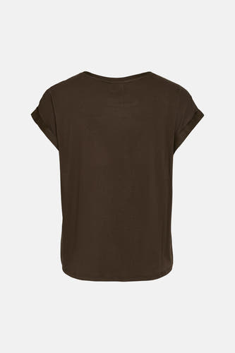 Top uni manche courte brun - VILA®