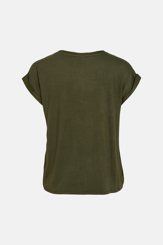 Top uni manche courte vert - VILA®