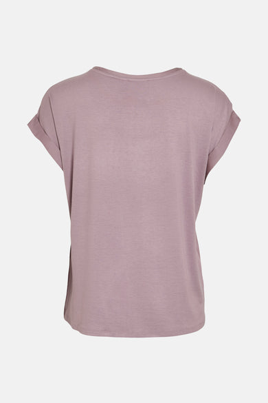 VIELLETTE S/S SATIN TOP - NOOS