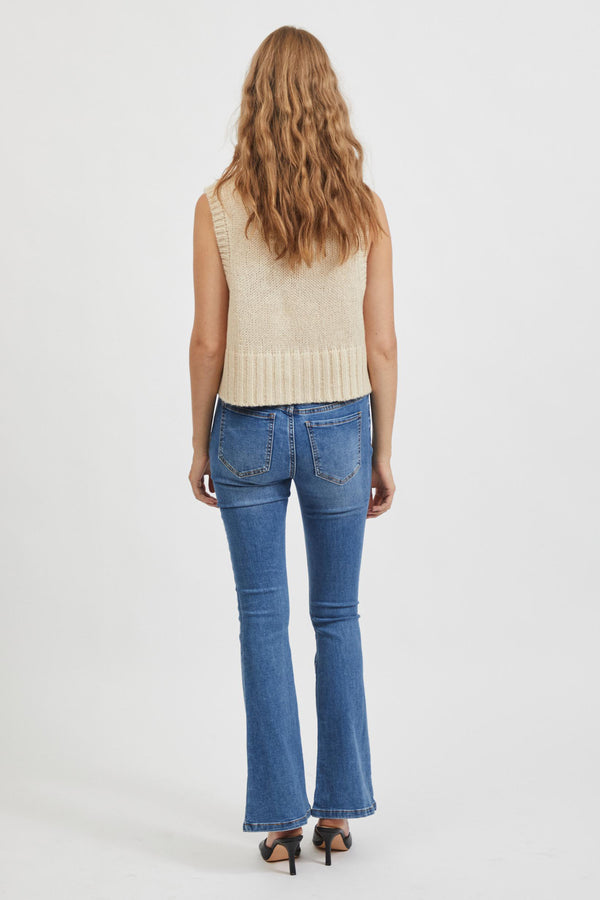 Jeans flared Mid blue denim - VILA®