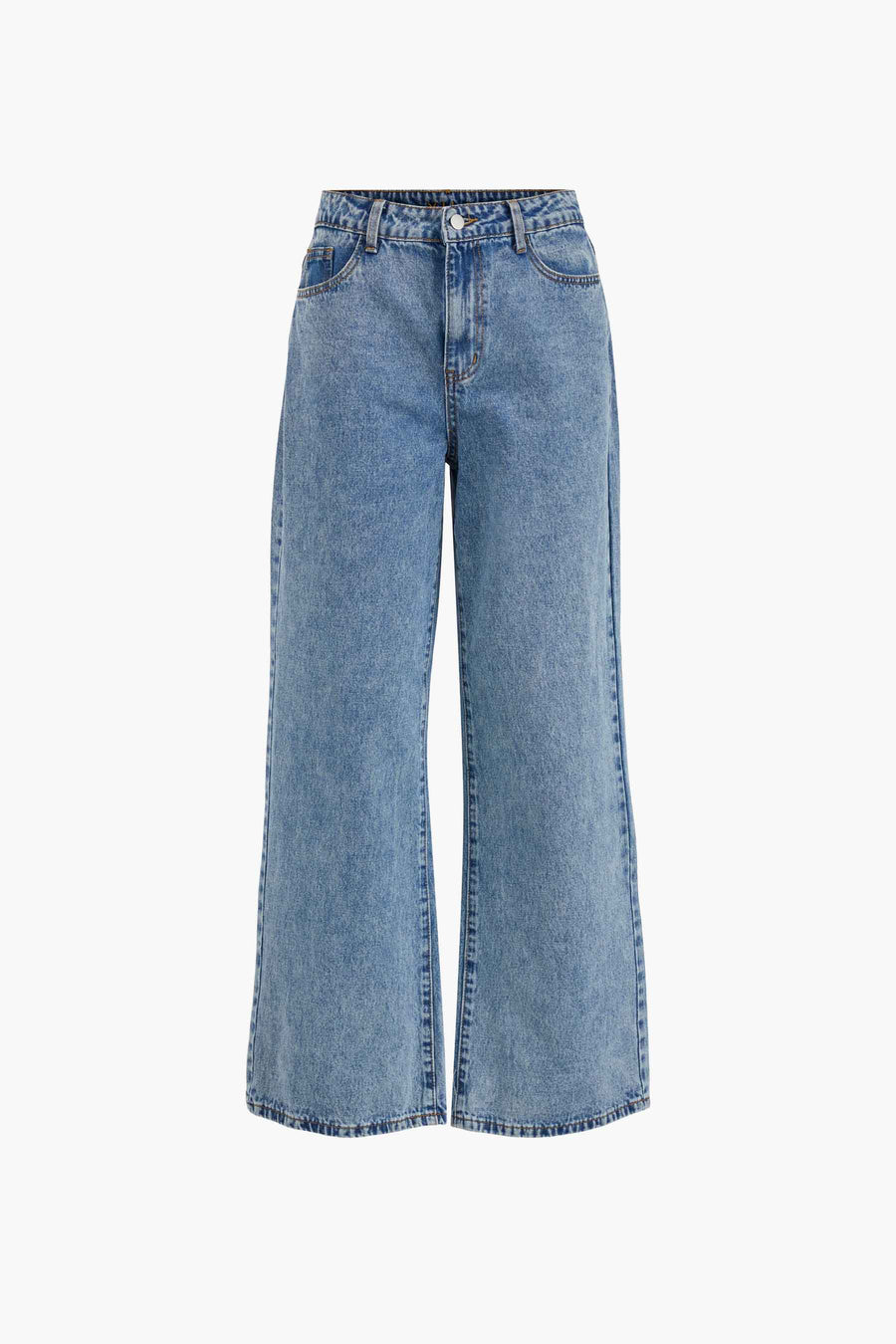 Jean large - denim bleu moyen