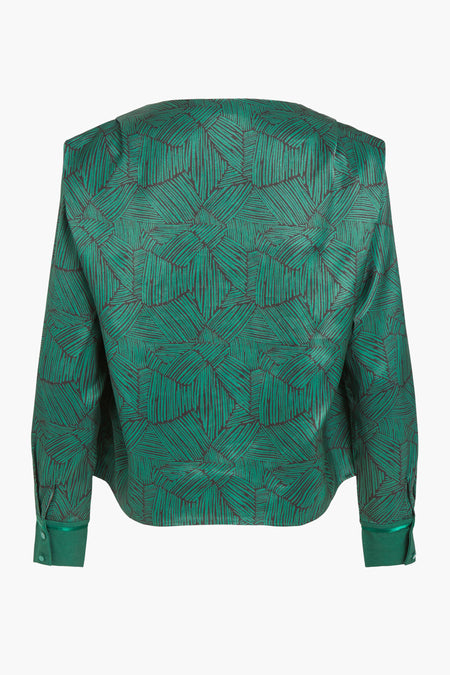 VISURINE L/S V-NECK TOP/C22