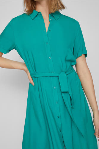 Robe &agrave; manches courtes - vert