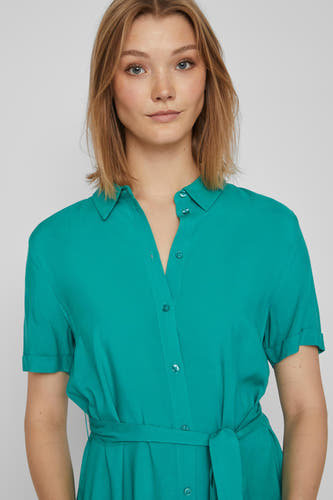 Robe &agrave; manches courtes - vert