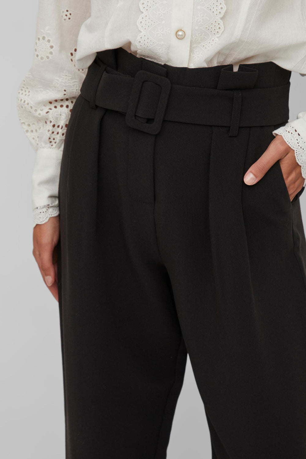 Pantalon Noir - ROUGE VILA®