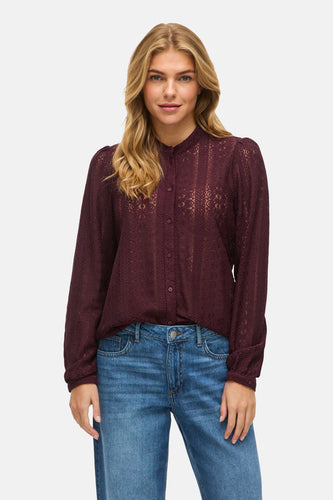 Chemise à manches longues - violet - VILA® - 6