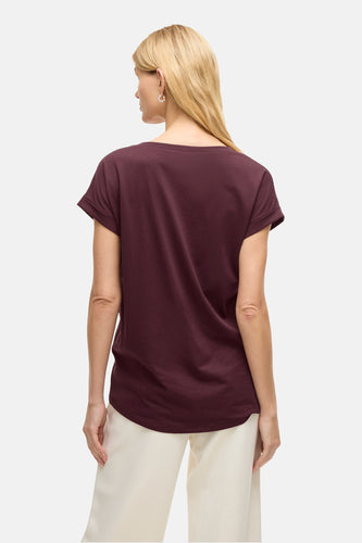 T-shirt à manches courtes - violet - VILA®