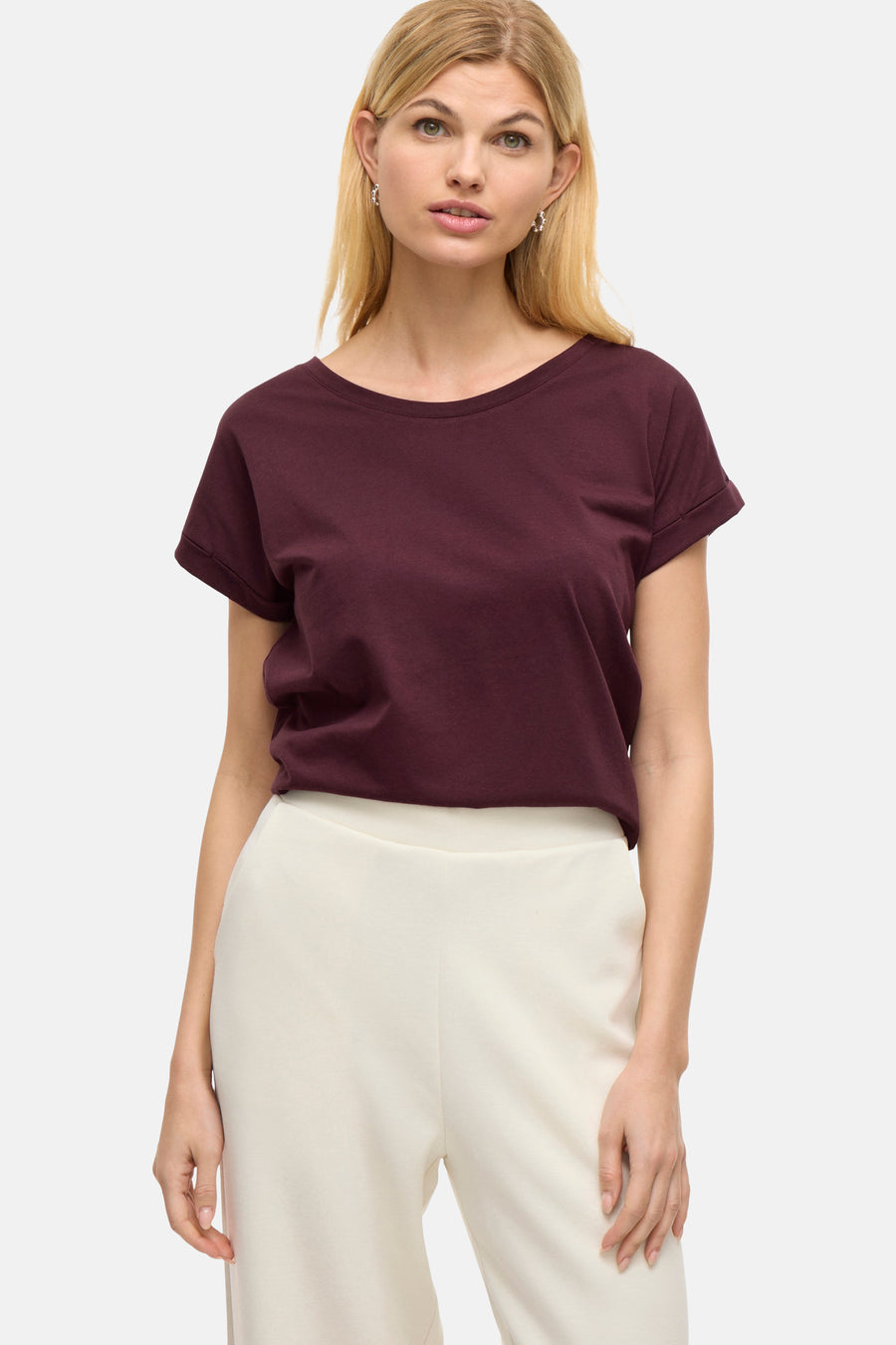 T-shirt à manches courtes - violet - VILA®