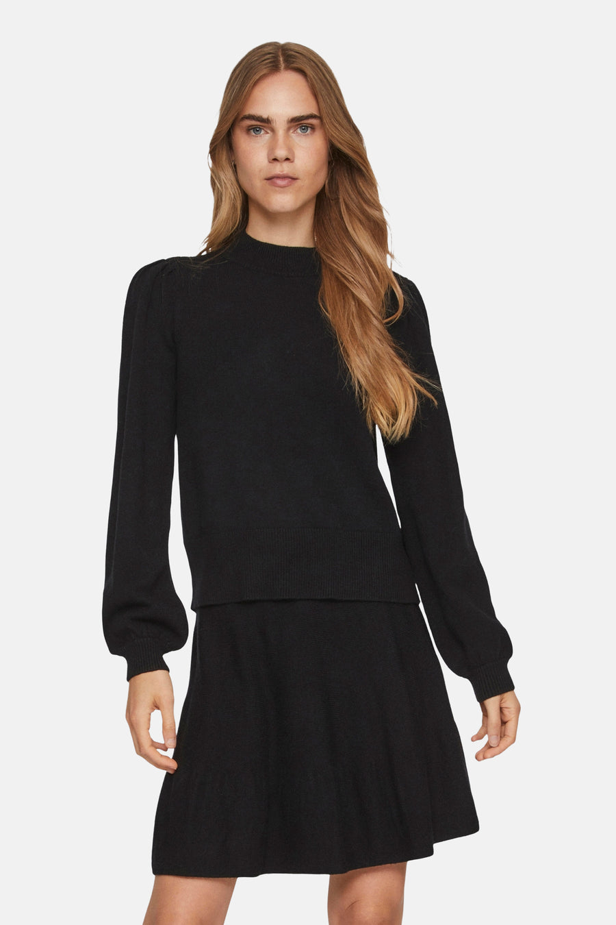 Pull col roulé noir - VILA® - VILA®