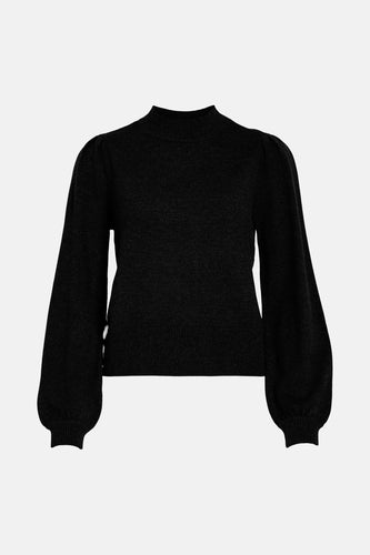 Pull col roulé noir - VILA® - VILA®