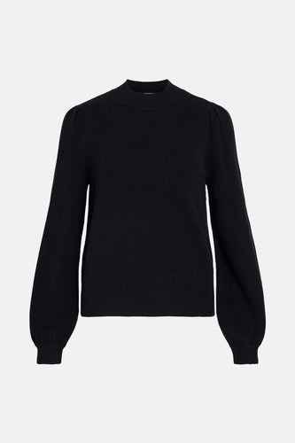 Pull col roulé noir - VILA® - VILA®