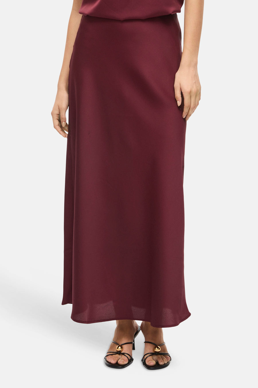 Jupe longue rouge - VILA®