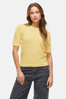 VIDALO O-NECK S/S KNIT TOP - NOOS