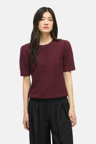 Pulls à manches courtes rouge - VILA®