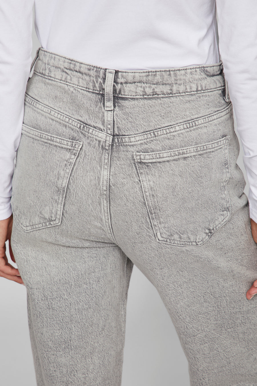 VIKELLY JAF HW STRAIGHT JEANS-NOOS