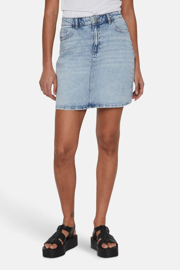 Jupe courte Light blue denim - VILA®