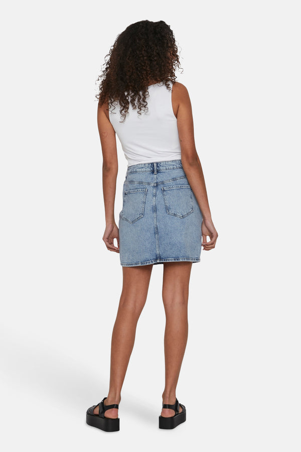 Jupe courte Light blue denim - VILA®