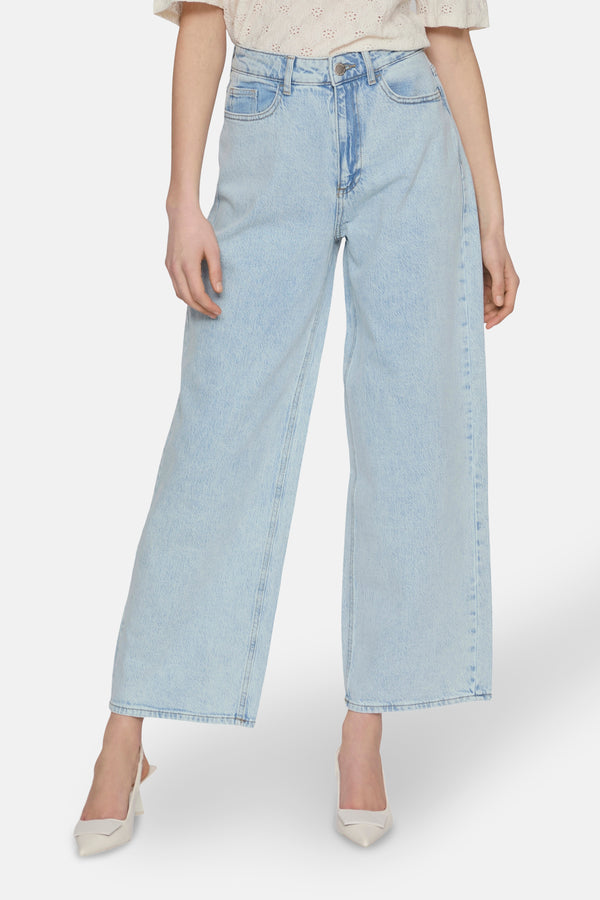 Jeans wide Light blue denim - VILA®