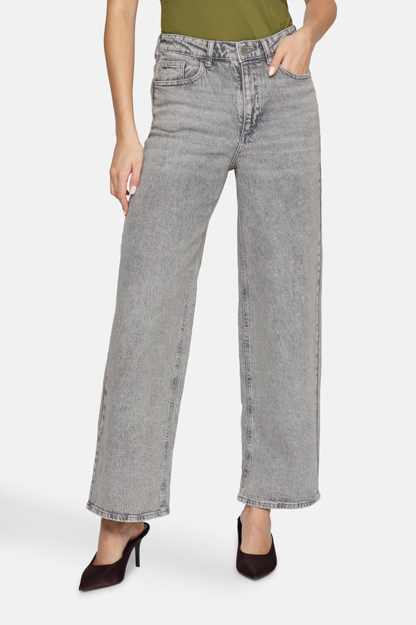 Jeans wide Light grey denim - VILA®
