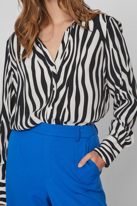 VIFINI BUTTON L/S SHIRT - NOOS