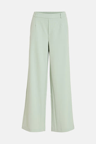 Pantalon vert de VILA®, avec des jambes larges et une ceinture élastique.