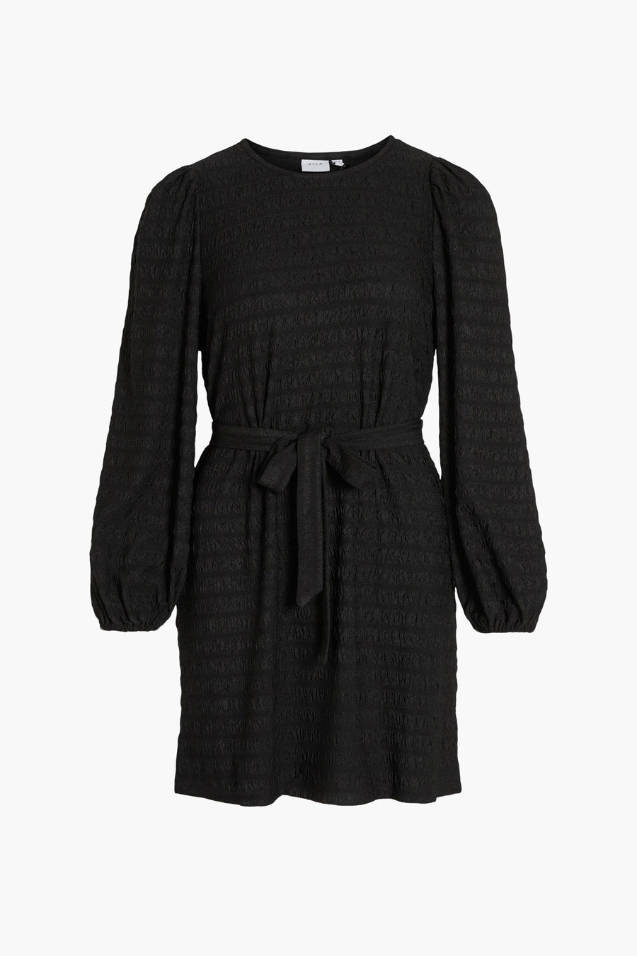 Robe &agrave; manches longues - noir