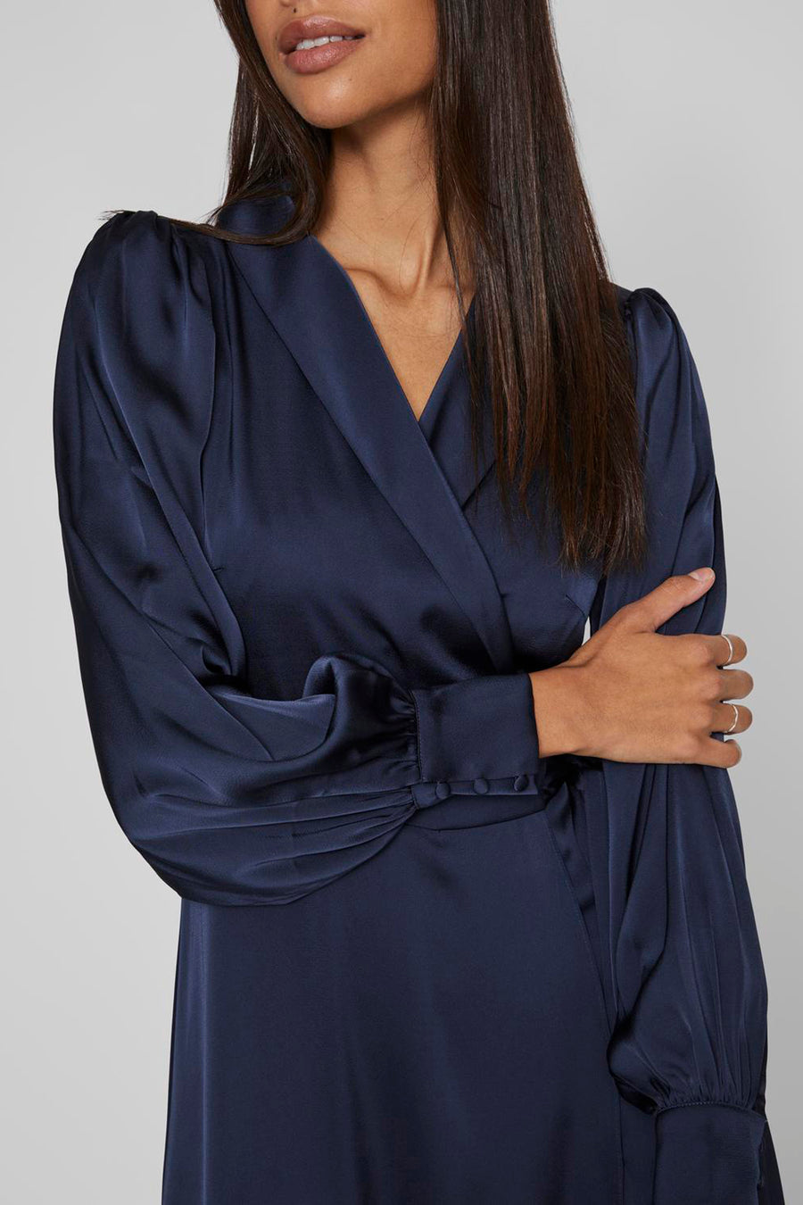 Robe longue - bleu - VILA® - 12