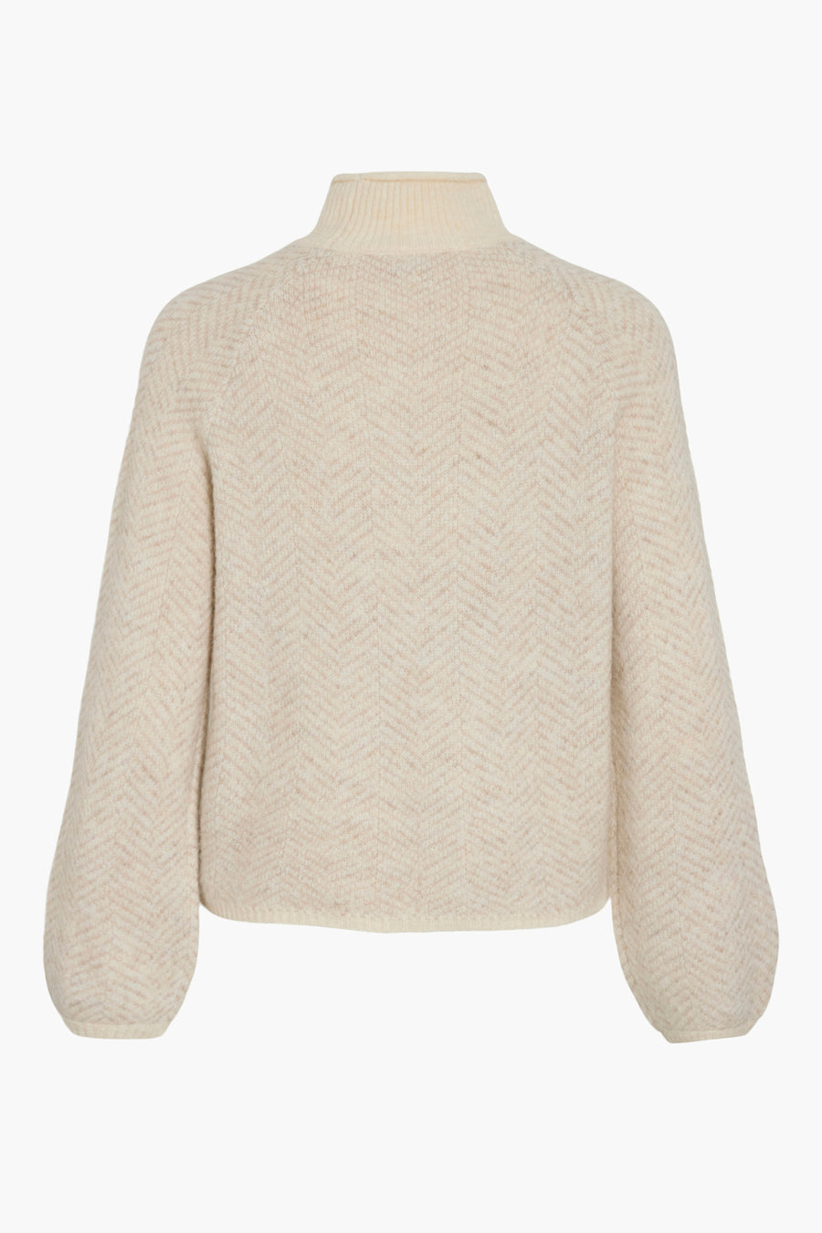 Pull à col roulé - beige - VILA® - 3