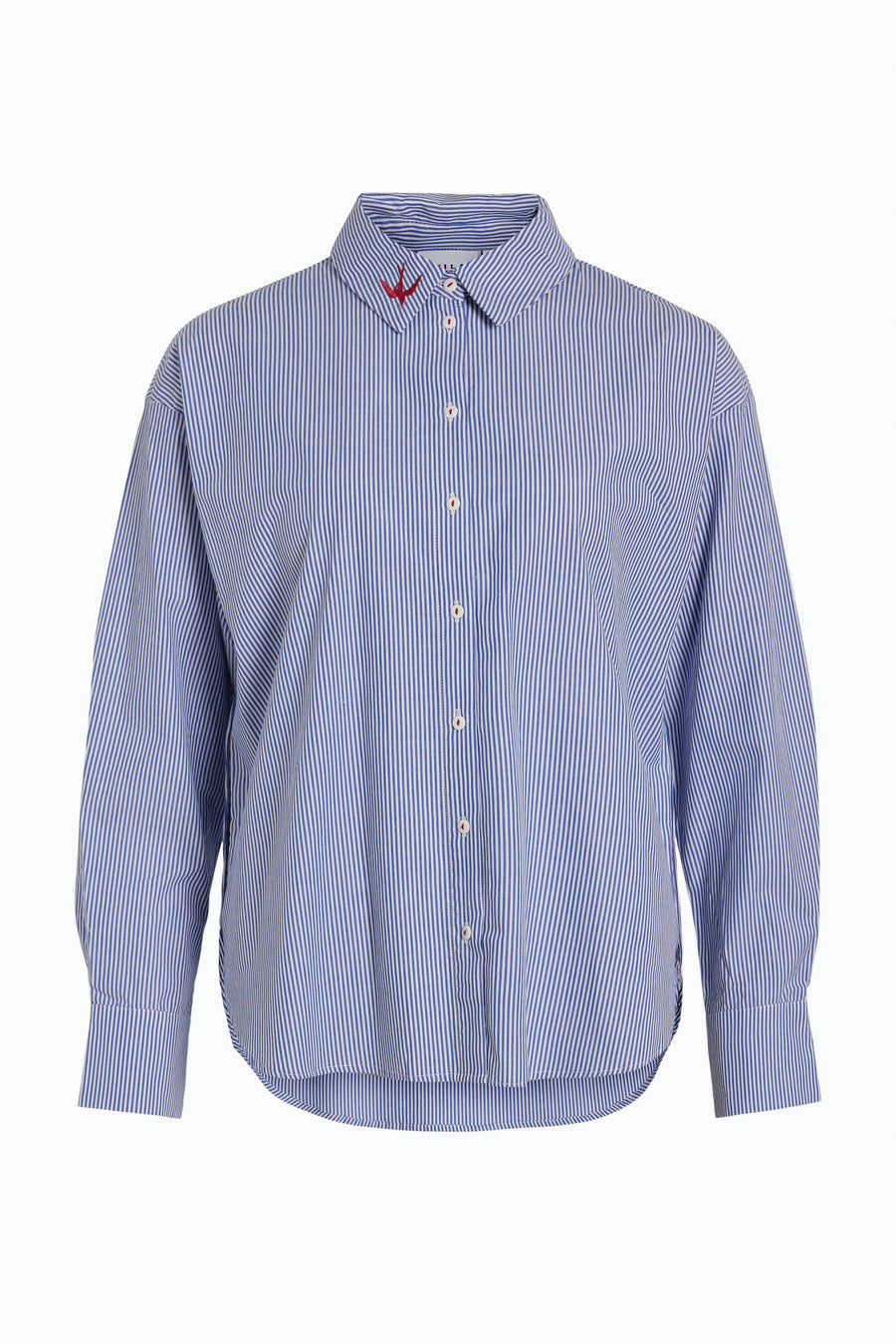 Chemise &agrave; manches longues - bleu