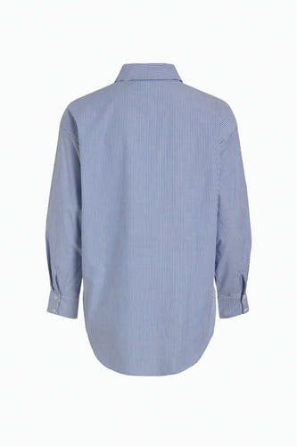 Chemise &agrave; manches longues - bleu