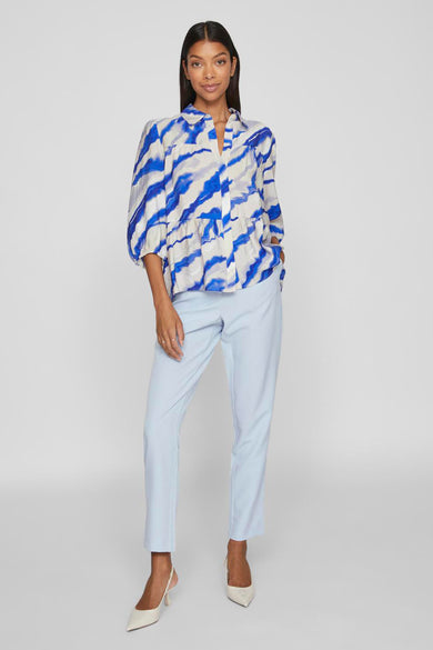 Chemise &agrave; manches courtes - bleu