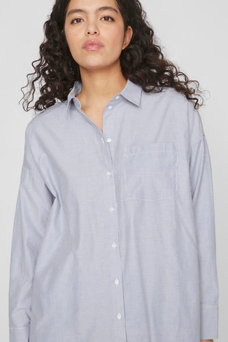 Chemise à manches longues - bleu - VILA® - 8