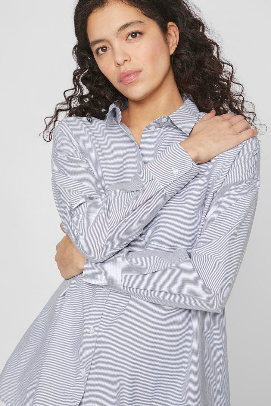 Chemise à manches longues - bleu - VILA® - 5