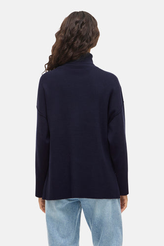 VIOSTRIA ROLLNECK L/S KNIT TOP-NOOS - VILA®