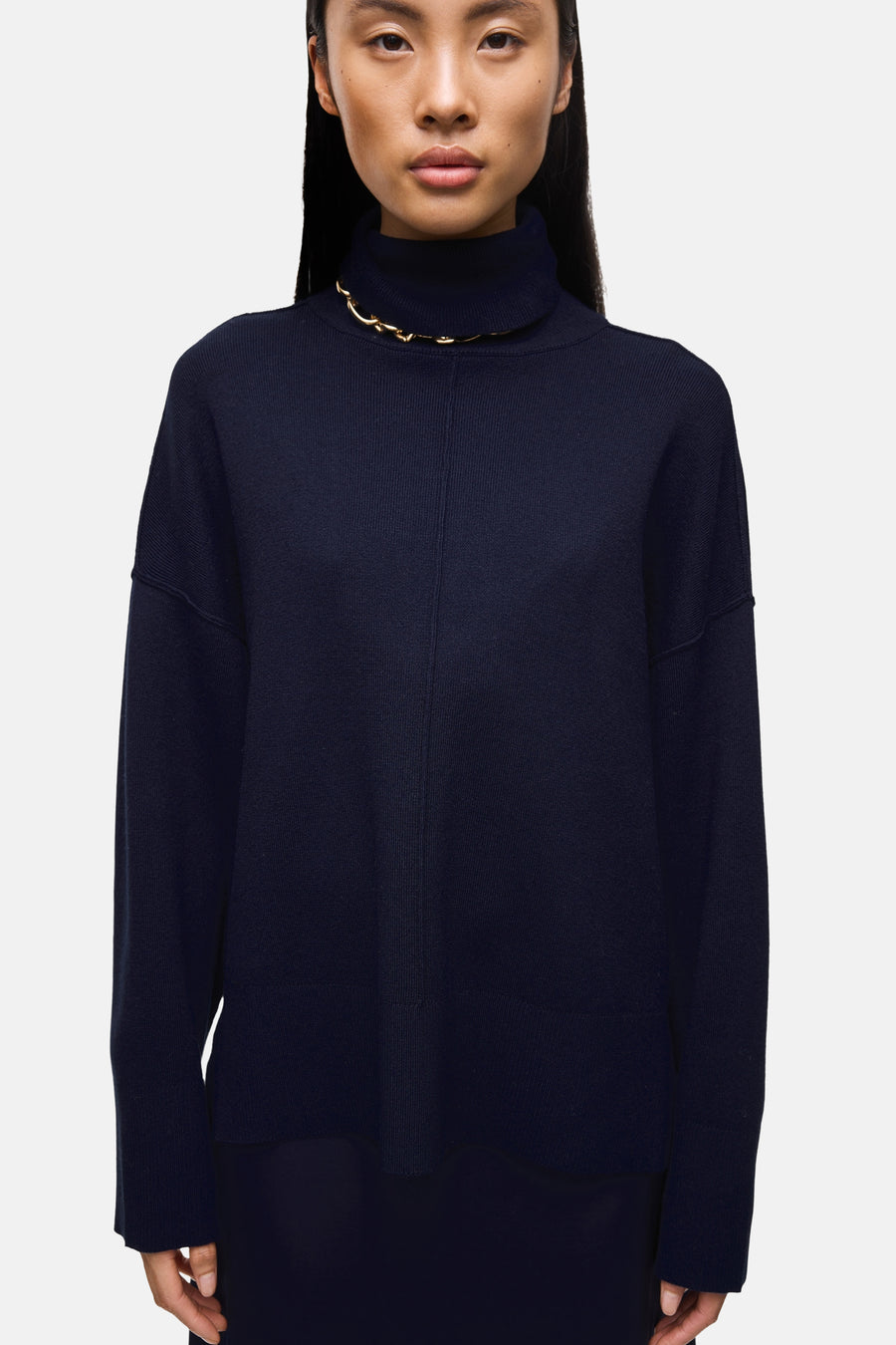 VIOSTRIA ROLLNECK L/S KNIT TOP-NOOS - VILA®