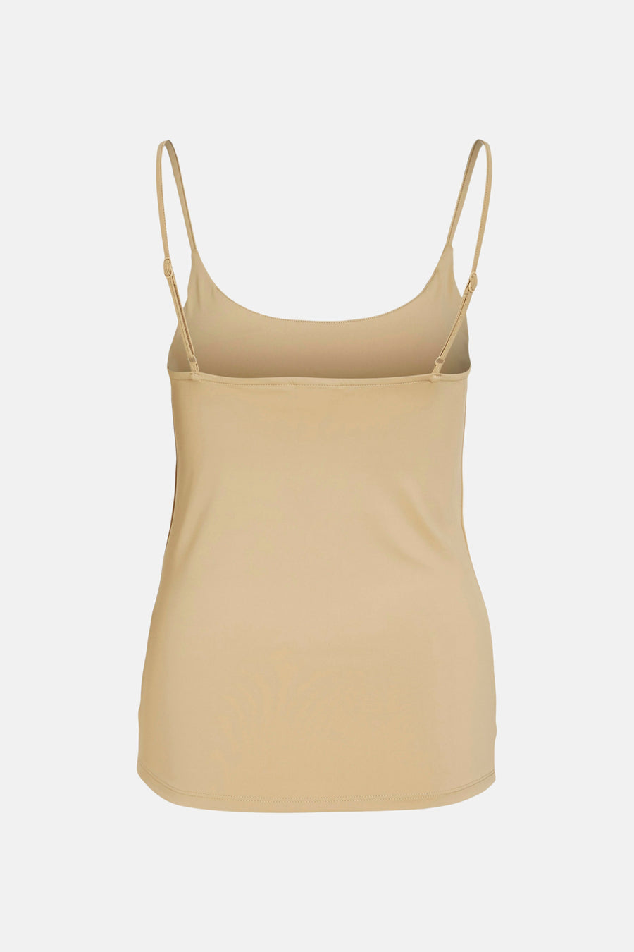 Sous-vêtement beige de VILA avec des fines bretelles et un dos lisse.
