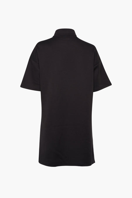 VISIFFI HIGH NECK 2/4 DRESS/PB