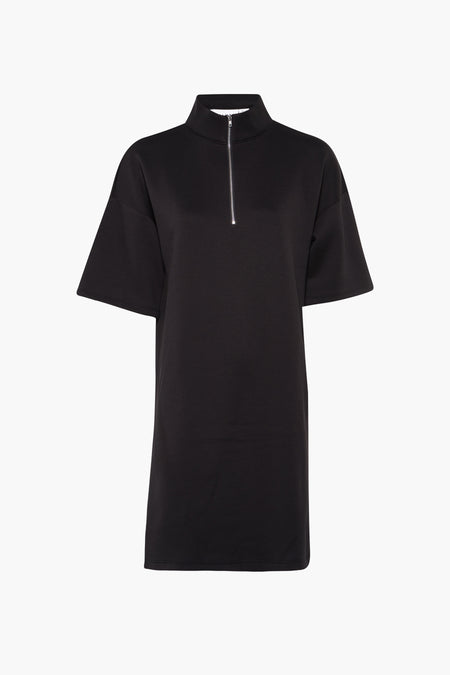 VISIFFI HIGH NECK 2/4 DRESS/PB
