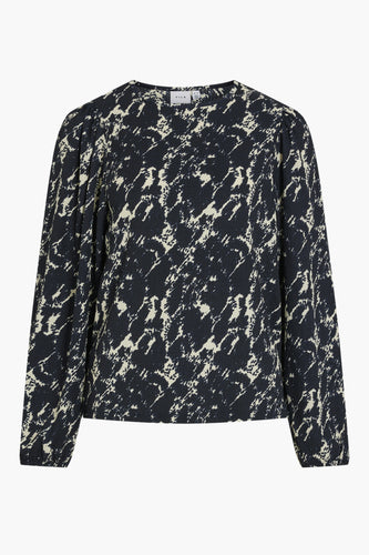 VISOFFEN LULU O-NECK L/S TOP/PB