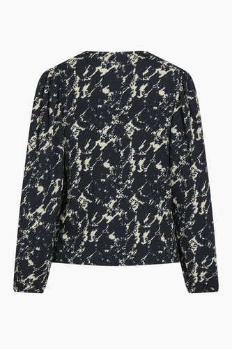 VISOFFEN LULU O-NECK L/S TOP/PB