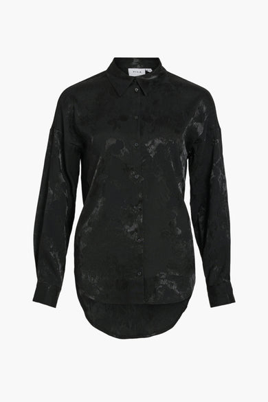 Chemise à manches longues - noir