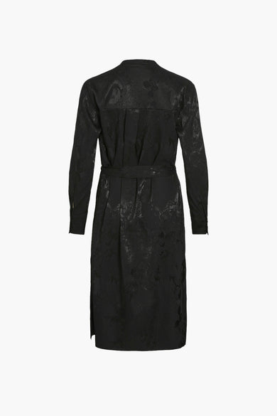 VISASSAN L/S MIDI DRESS