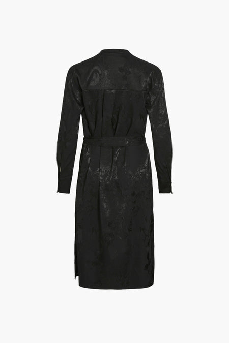 VISASSAN L/S MIDI DRESS
