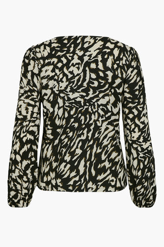 VILAYA ZEN V-NECK L/S TOP/R