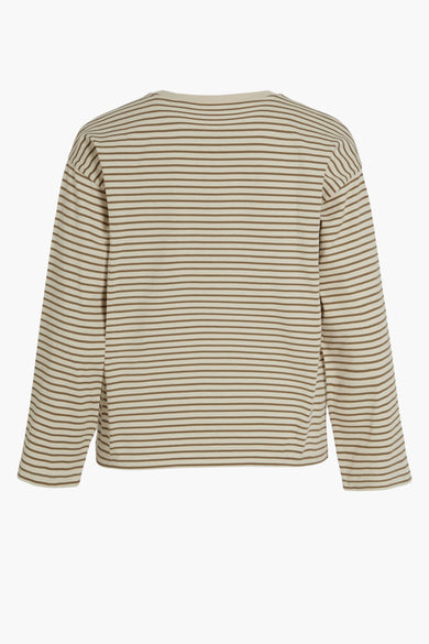 VISINA O-NECK L/S LOOSE TOP