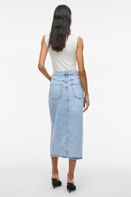 VIJAF HW MIDI DENIM SKIRT-NOOS