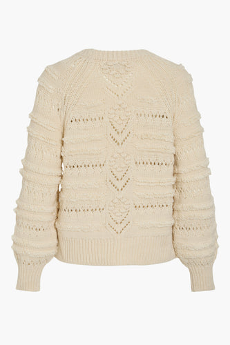 Pull à col rond - écru - VILA®