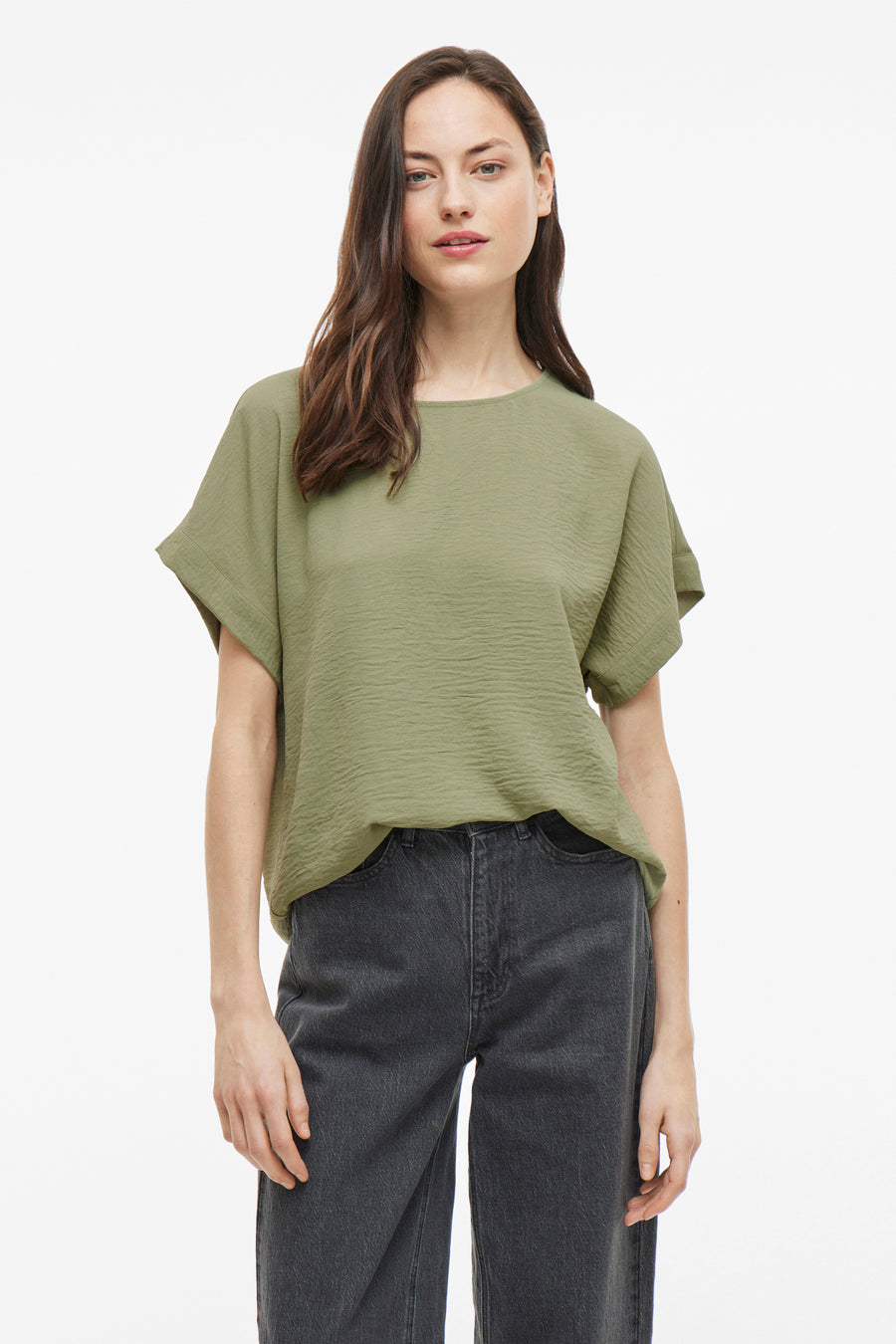 T-shirt à manches courtes - vert - VILA®