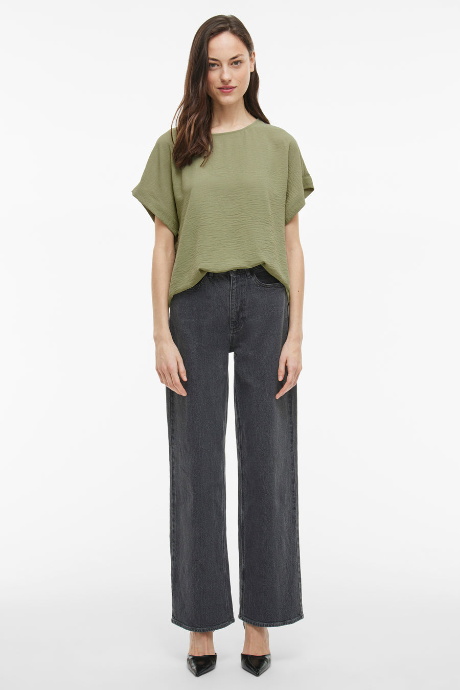 T-shirt à manches courtes - vert - VILA®