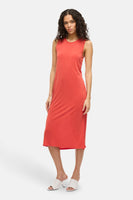 VIMODALA O-NECK S/L DRESS - NOOS